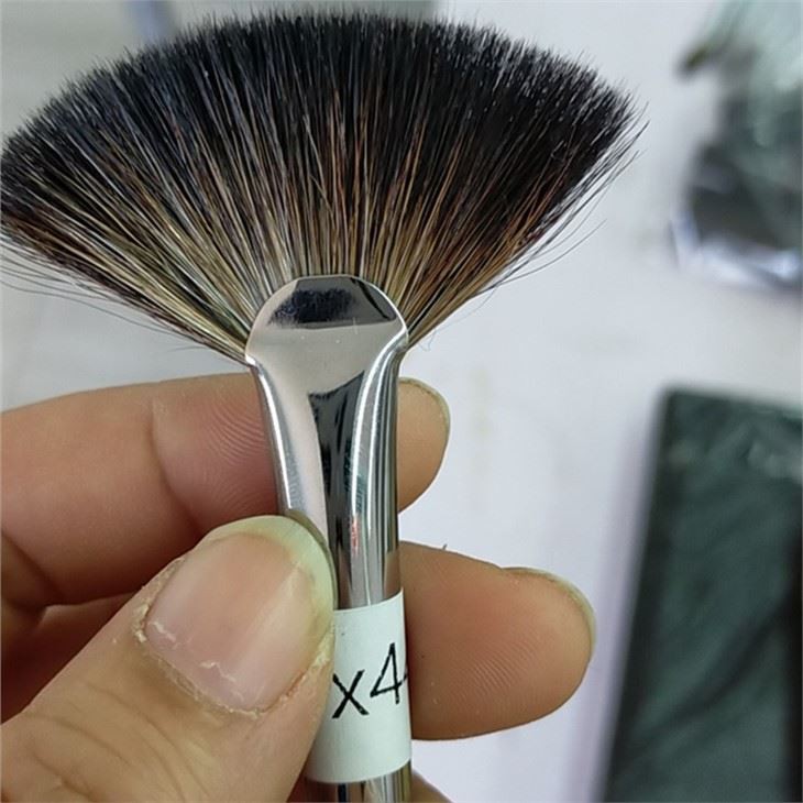 Sable hair makeup brushes