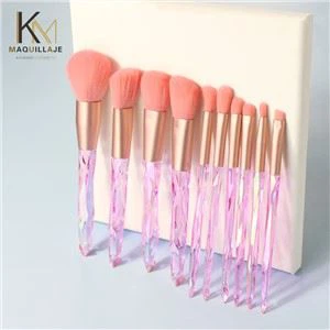 Pink Crystal Cake Makeup Brush