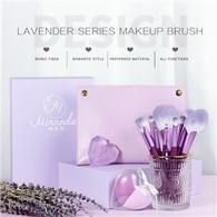 Purple Makeup Brush Set
