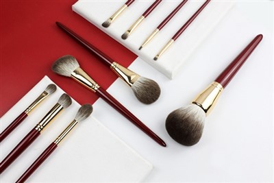 Premium Silver Fox Hair Makeup Brush Set | Luxury & Eco-Friendly Brushes For Flawless Application