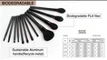 Sustainable Makeup Brushes With PLA Fiber